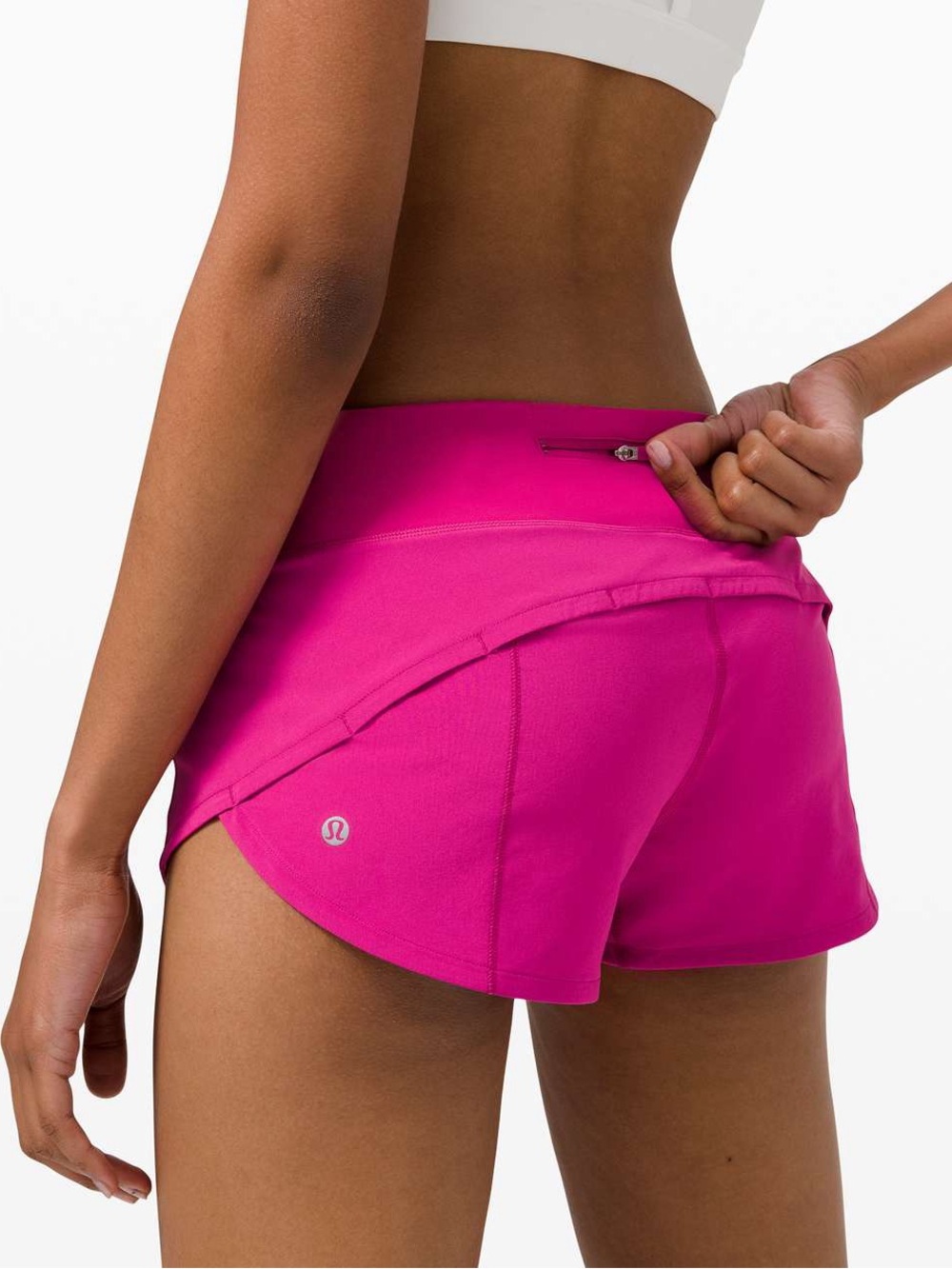 Lululemon Speed Up Short 2.5" Ripened Raspberry Size 14